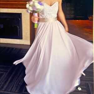 Fashion Designer selling her handmade wedding dress